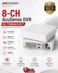 HIKVISION iDS-7108HQHI-M1/T 8-CH 3K/5MP Hybrid DVR