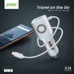 Airox CC06 16W Micro USB Fast Car Charger
