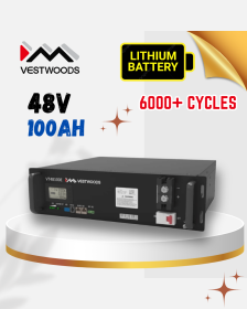 VESTWOODS 48V 100Ah 6000 Cycles Rack Mount Lithium Battery