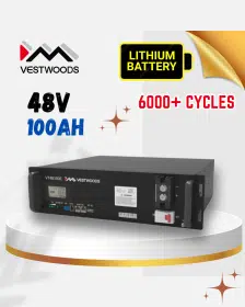VESTWOODS 48V 100Ah Rack Mount Lithium Battery