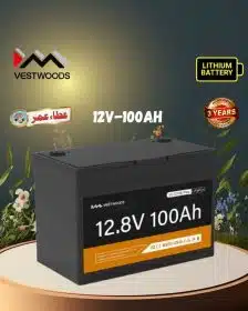VESTWOODS 12V 100Ah Lithium Battery