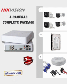 HIKVISION 2MP CCTV Cameras Complete Package