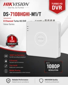 HIKVISION DS-7108HGHI M1/T 8 Channel Hybrid DVR