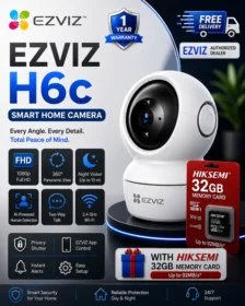 EZVIZ CS-H6c 1080P Wireless Camera + HIKSEMI 32GB Card