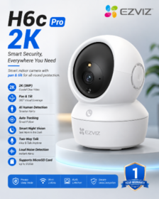 EZVIZ CS-H6c 2K (3MP) Smart Home Wireless Camera